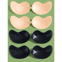 Mango Chest Paste Solid Color Mesh Round Breast Pad