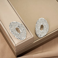 Premium Fashion Irregular Earrings, High-End Unique Niche Design, Stainless Steel Earrings Jewelry For Women