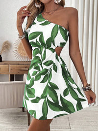 Women's New Stylish Off-Shoulder Hollow-Out Dress