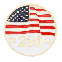 Creative Personality Flag Element Brooch