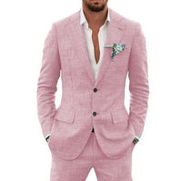 Men's Suit Wedding Party Suit Slim Fit Casual Coat Trousers