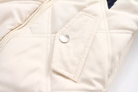 Letter Embroidery Children's Baseball Uniform Fleece Thickening