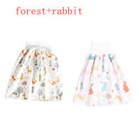 Cotton and bamboo fiber Baby diaper skirt