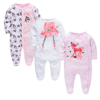 Spring and Autumn New Cartoon One-piece Long Sleeve