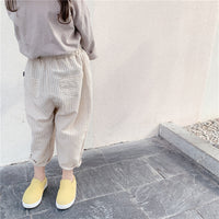 Girls Autumn Boys Casual Pants