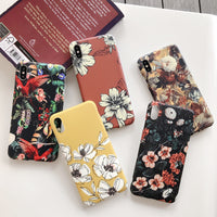 Vintage flower phone case