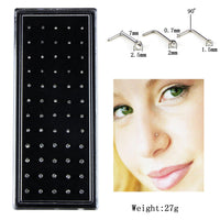 Nose Nail Studs Diamond 4 Size Nose Nails
