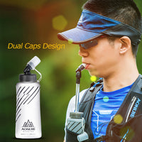 Sports Soft Water Bottle TPU Silicone Mouthpiece Water Bag