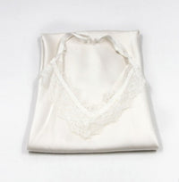 Silk suspender nightdress