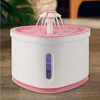 Automatic Pet Water Fountain With LED Electric USB