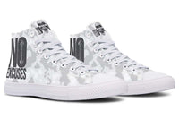 Printed Couple High-top Canvas Shoes