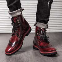Men's And Women's Fashion High-top British Style Martin Boots