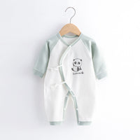 Newborn Clothes Pure Cotton Boneless Baby Jumpsuit Four Seasons Bandage