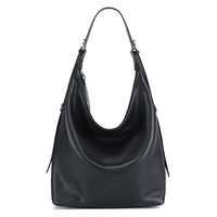 Womens Versatile Large-Capacity Genuine Leather Shoulder Bag