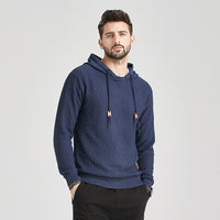 Autumn And Winter New Men's Brocade Sweater Long-sleeved Hoodie