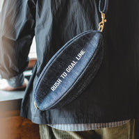 Madden Workwear Retro Denim Crossbody Rugby