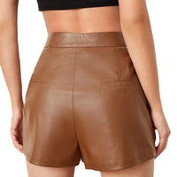 Women's Casual Hip-hugging Leather Pants