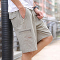 Men's Outer Wear Thin Fifth Pants Loose Big Pants