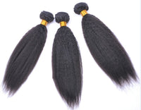 kinky straight real hair