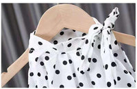 Girls' Thin Two Piece Chiffon Suit