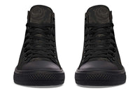 High Top Canvas Shoes For Printing Lovers