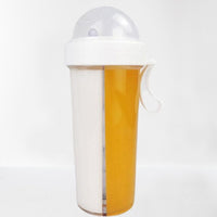 Double Tube Water Bottle
