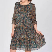 Fashionable Casual Printed Dress New Style