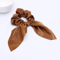 Simple fashion candy solid color rabbit ears head circle