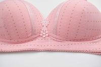 New Bra Cotton Bowl Thin Vest Style Middle-Aged And Elderly Adjustable Large Size Vest Style Big Cup Underwear Without Steel Ring