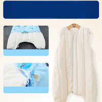 Baby sleeping bag pure cotton baby anti-kick quilt