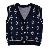 Girl Loose Lazy College Style Cardigan Coat