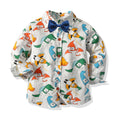 Children's cotton bottoming shirt