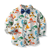 Children's cotton bottoming shirt