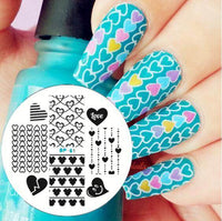Manicure printing board