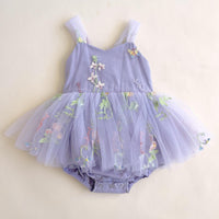 Baby Girl Mesh Camisole Jumpsuit