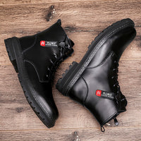 Trendy Locomotive Net Red Boots