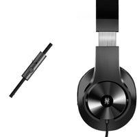 Head-mounted wired headset