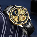 Waterproof Business Leisure Automatic Belt Men's Mechanical Watch