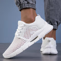 Flyknit Mesh Shoes Large-size Mens Couples Lightweight And Breathable Athletic Shoes