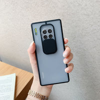Sliding cover push window mobile phone case