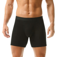 Comfortable Youth Men's Boxer Briefs Antibacterial Open Breathable