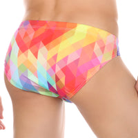 Men's Sexy Low Waist Beach New Lace-up Fashion Printed Swimming Trunks