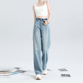 Fashionable Narrow Wide-leg Jeans For Women