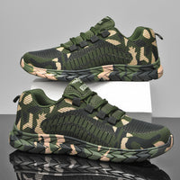 Camouflage Men's And Women's Sports Running Shoes
