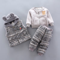 Winter Korean baby boy suit