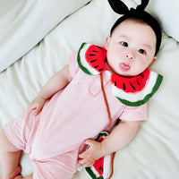 Cute cartoon watermelon baby romper