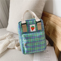 Fashion Mini cartoon checked children's backpack