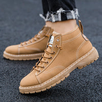 Men's British style casual high top Martin boots