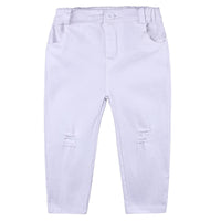 Girls' set children's ripped trousers