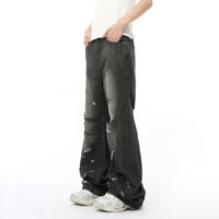 Street Style Broken Hole Design Retro Skinny Jeans
